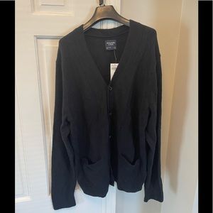 New Abercrombie & Fitch Wool Cardigan (never used)